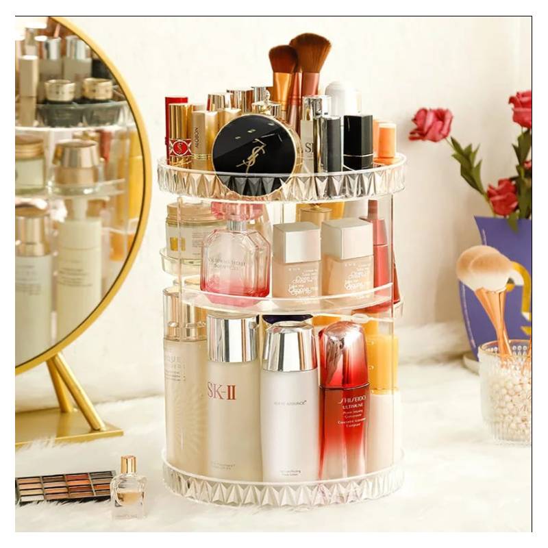 Organizador de Maquillaje Giratorio + Envio Gratis