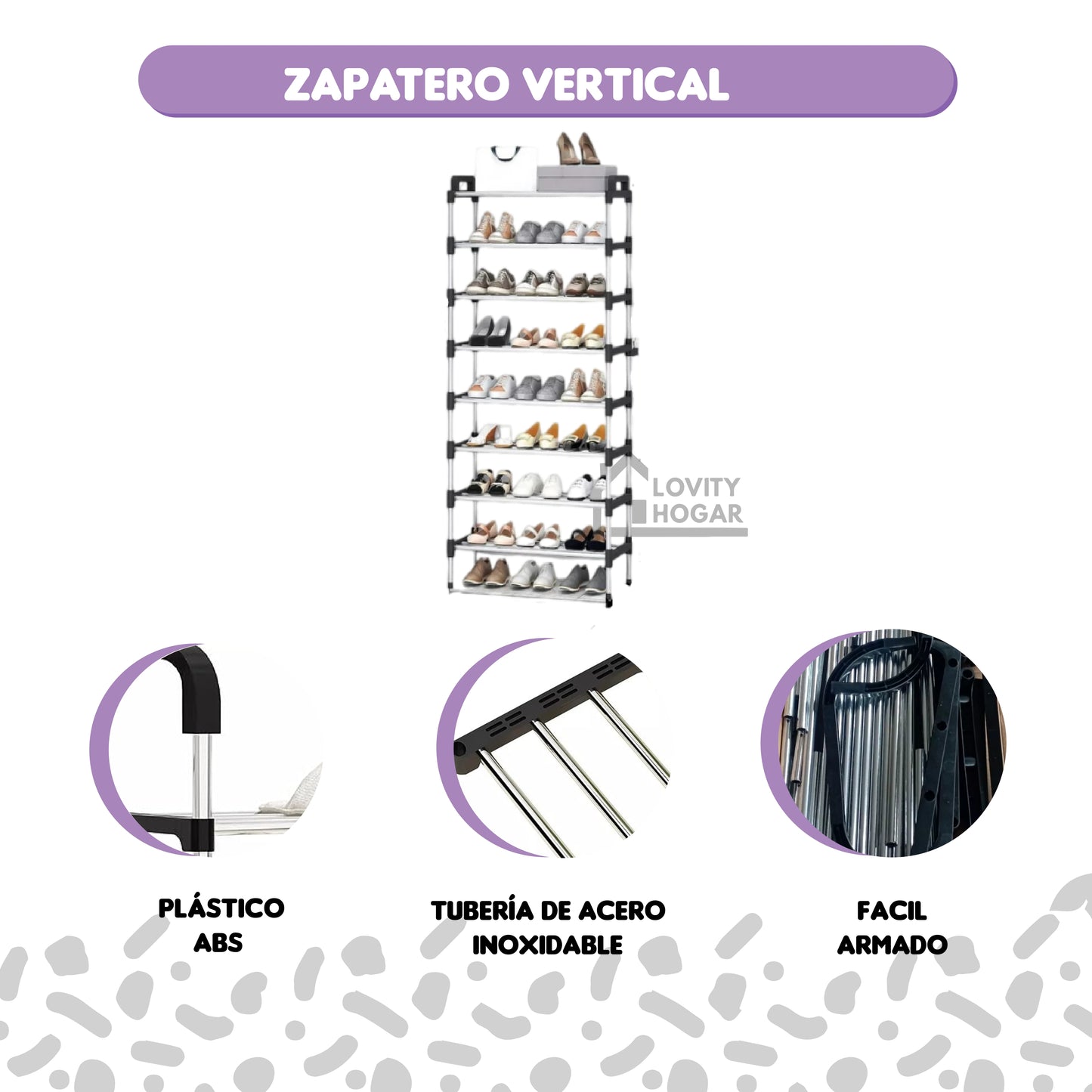 Zapatero vertical 7 niveles